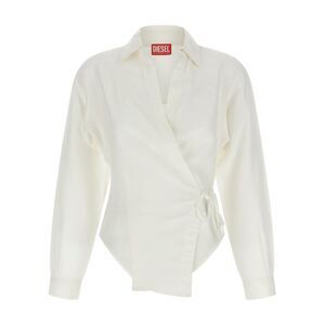 Diesel White Modal Women's Blouse
